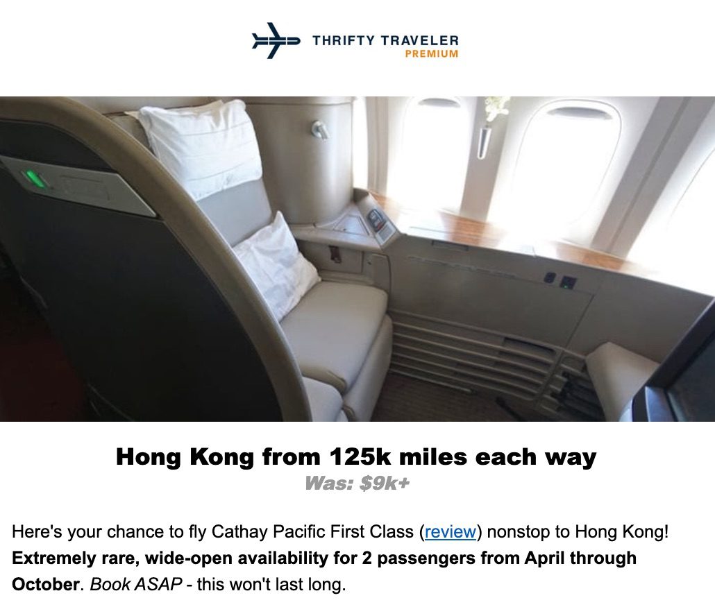 cathay pacific first alert