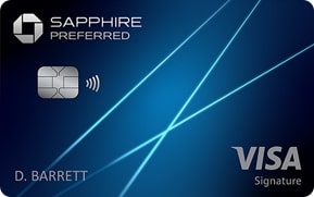 Chase Sapphire Preferred card