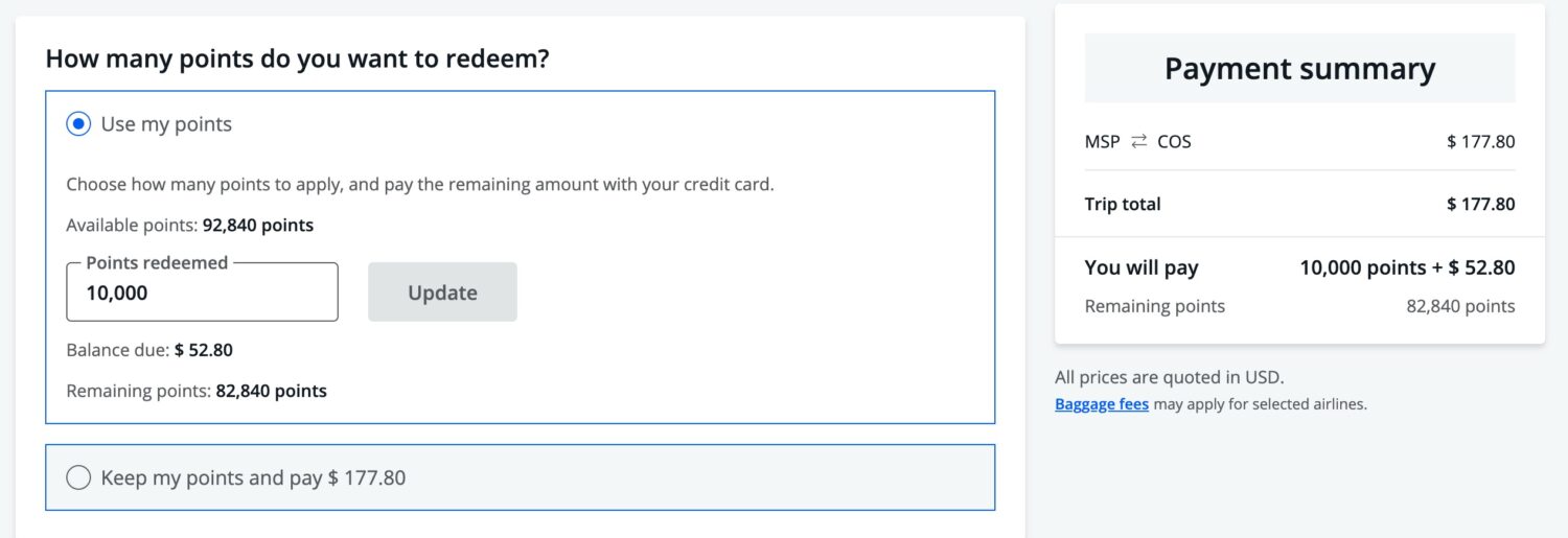 chase travel portal redemption