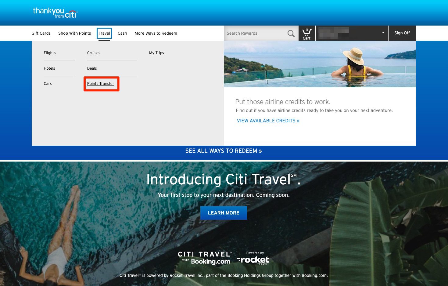 citi transfer partners how to transfer