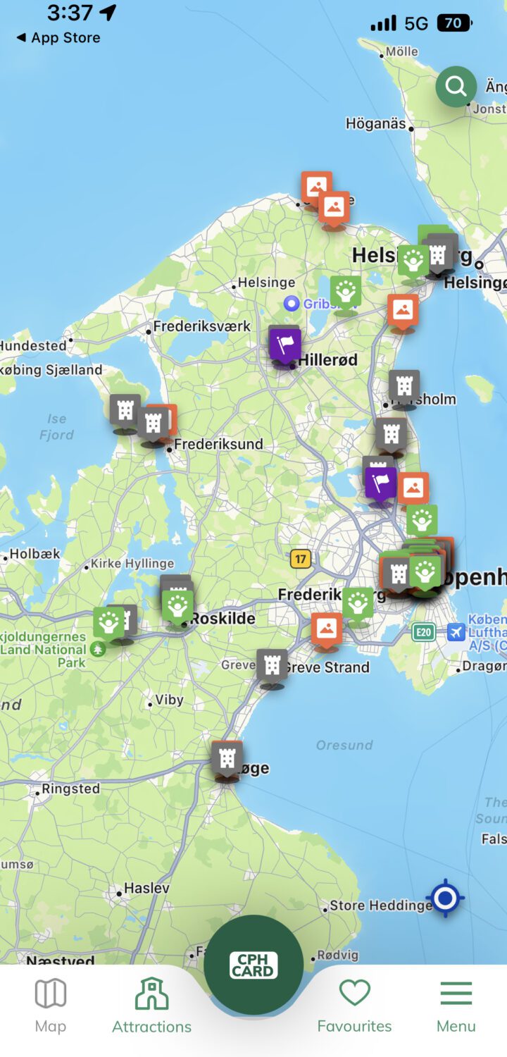 CPH Card map