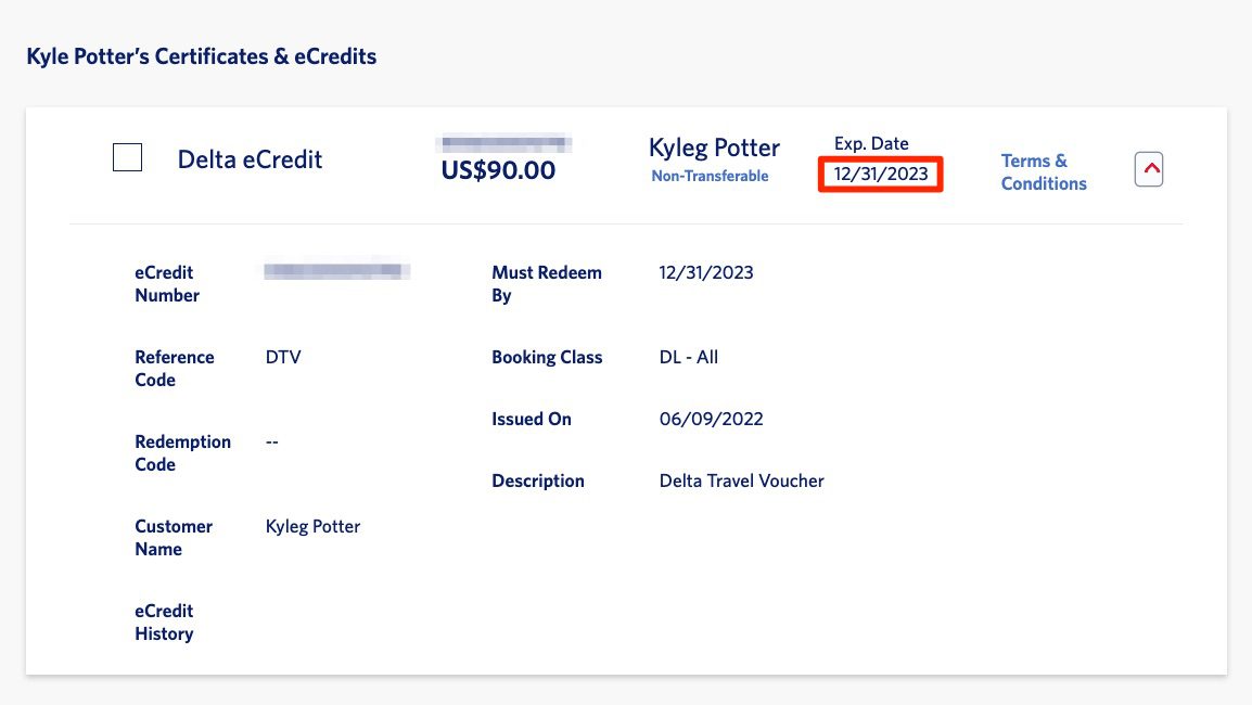 delta ecredit google flights price alerts