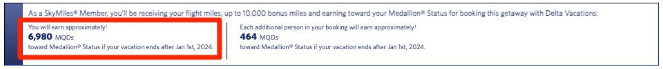 Delta Vacations Secrets Moxche MQD earning