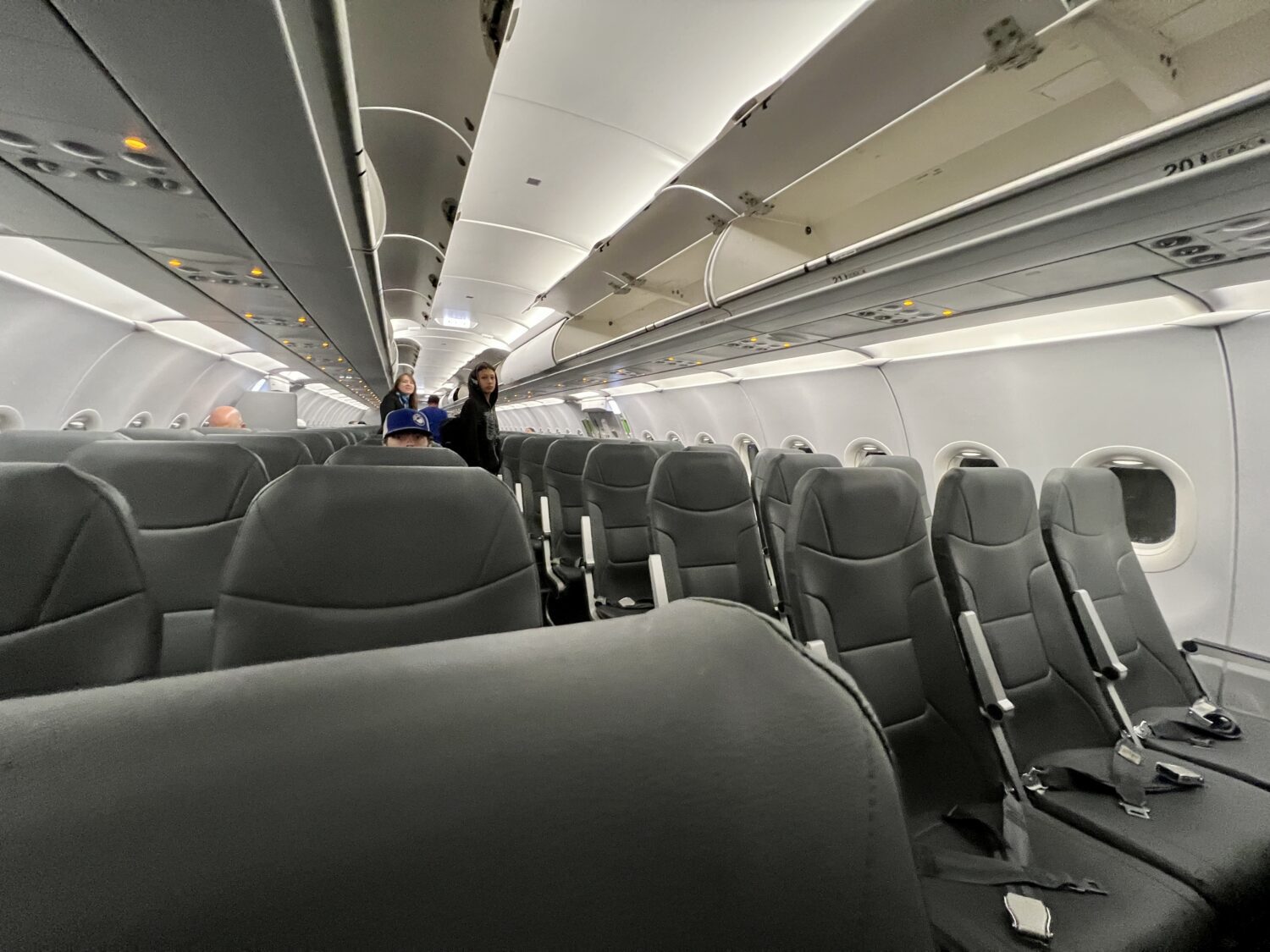 frontier airlines cabin