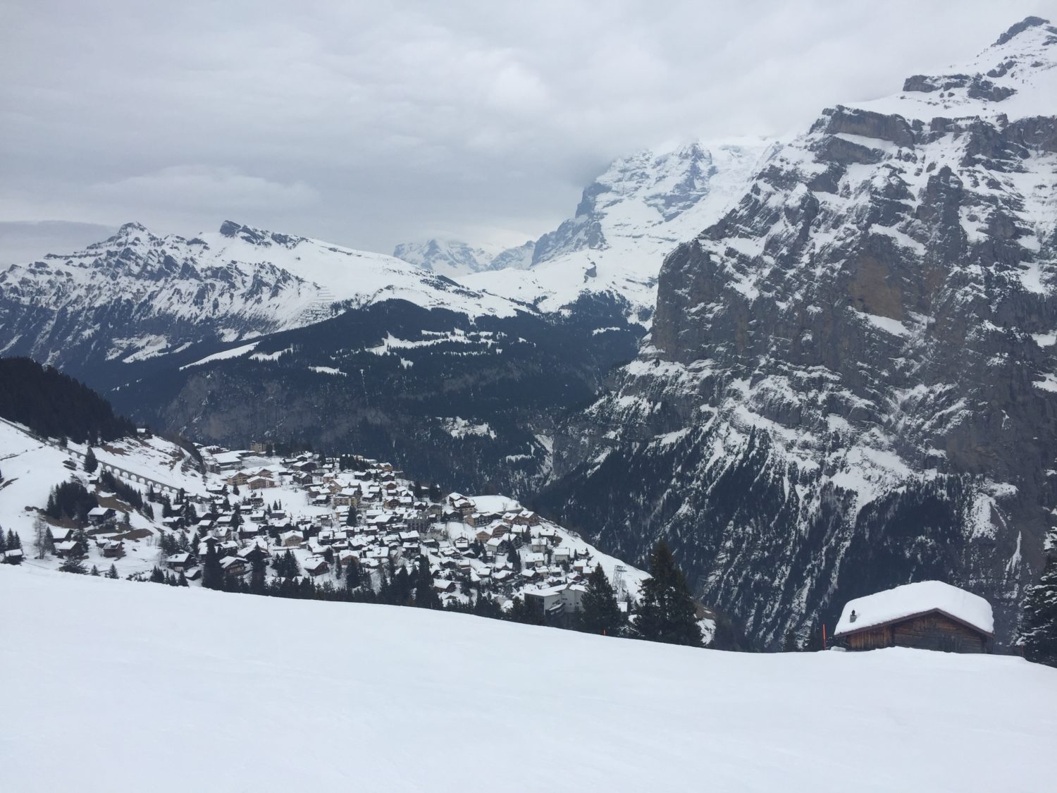 Ski resort Murren