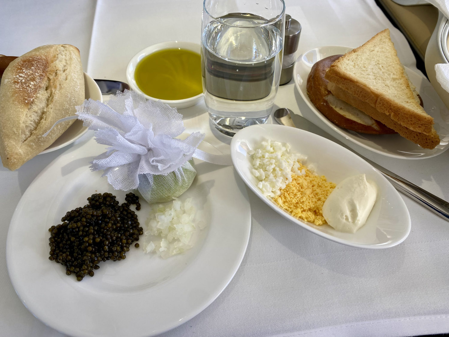 lufthansa caviar