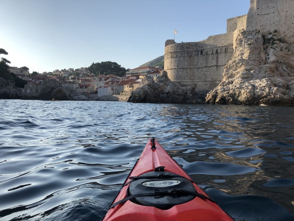 Kayaking in Dubrovnik