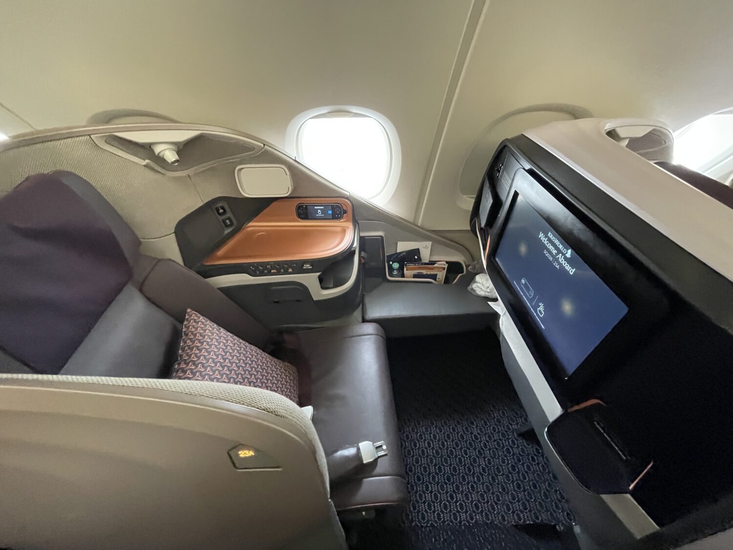 Singapore Airlines Business Class