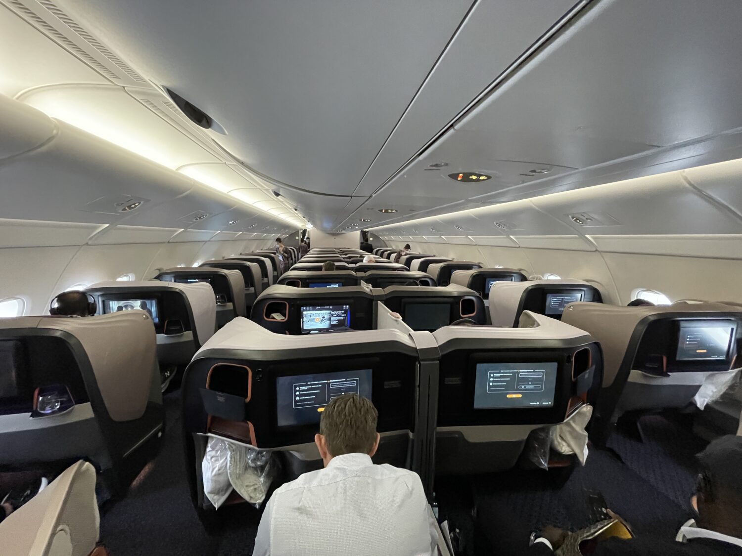 Singapore Airlines Business Class Seat