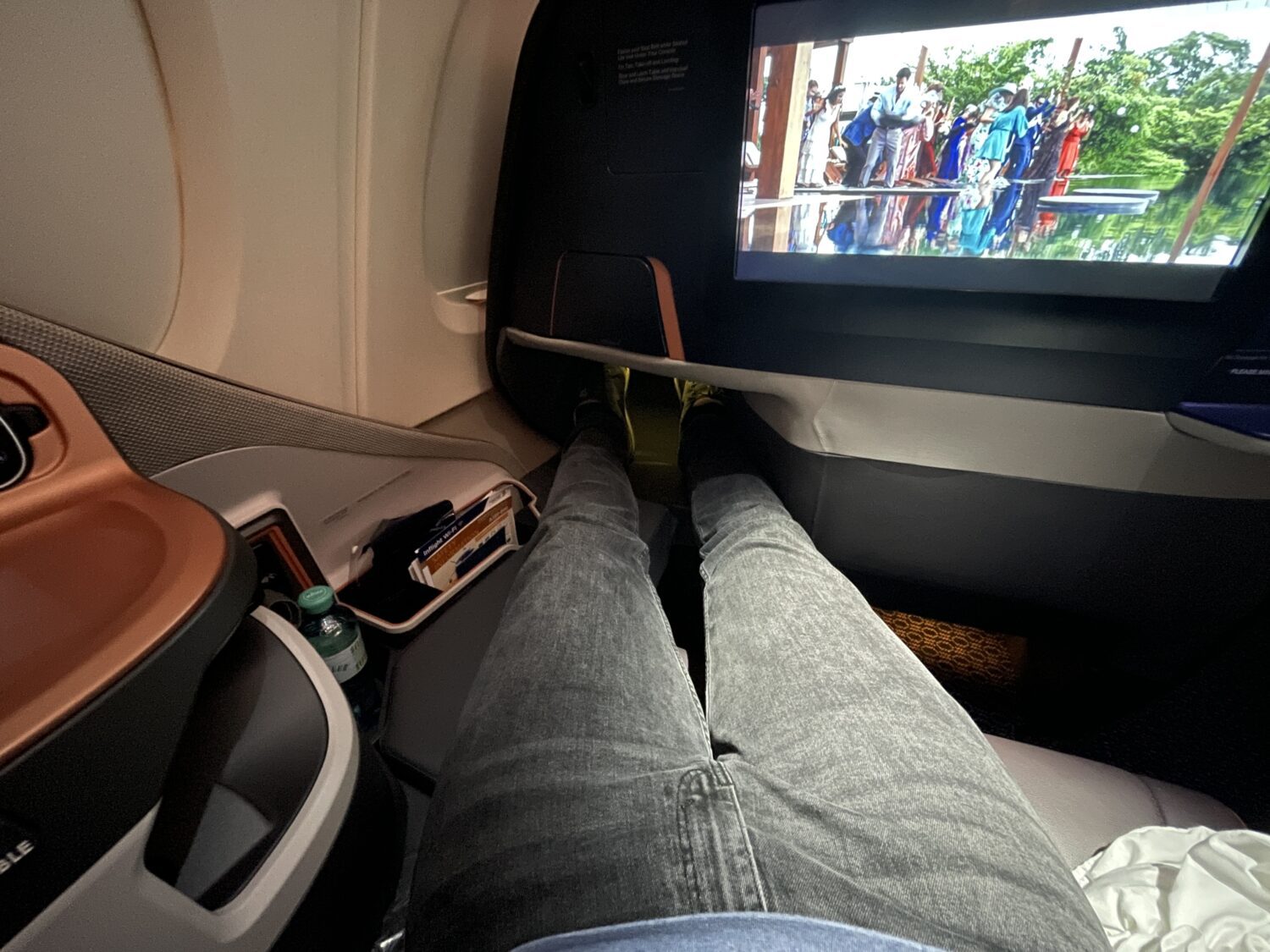 Singapore Airlines Business Class Seat