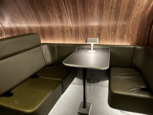 qantas onboard lounge seating
