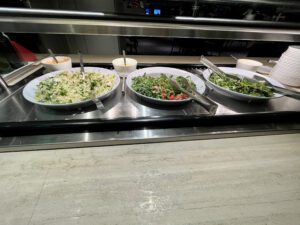 salads qantas lounge lax