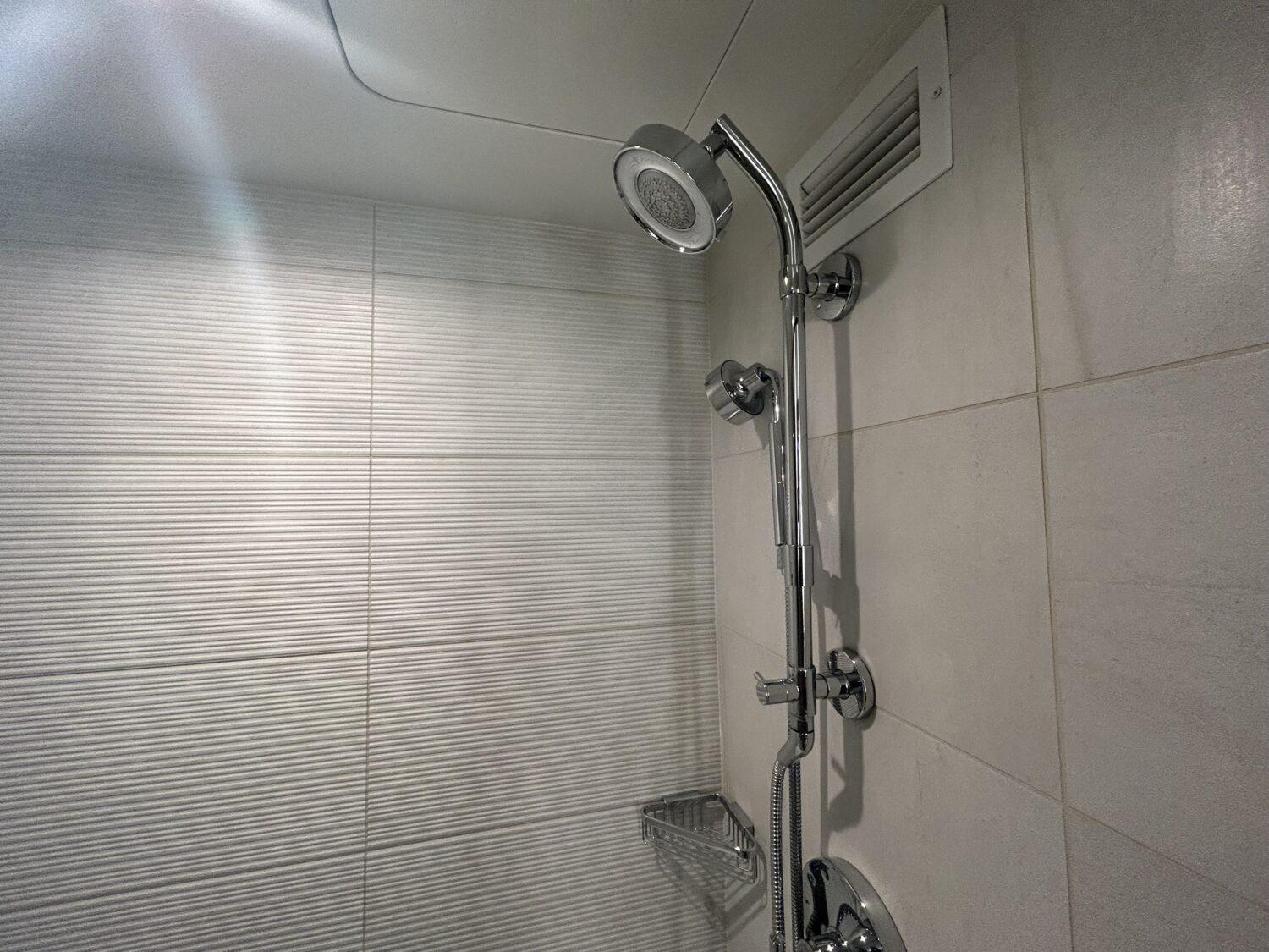 Shower close up Hyatt Regency