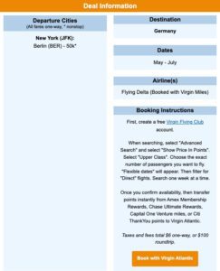 thrifty traveler premium booking instructions