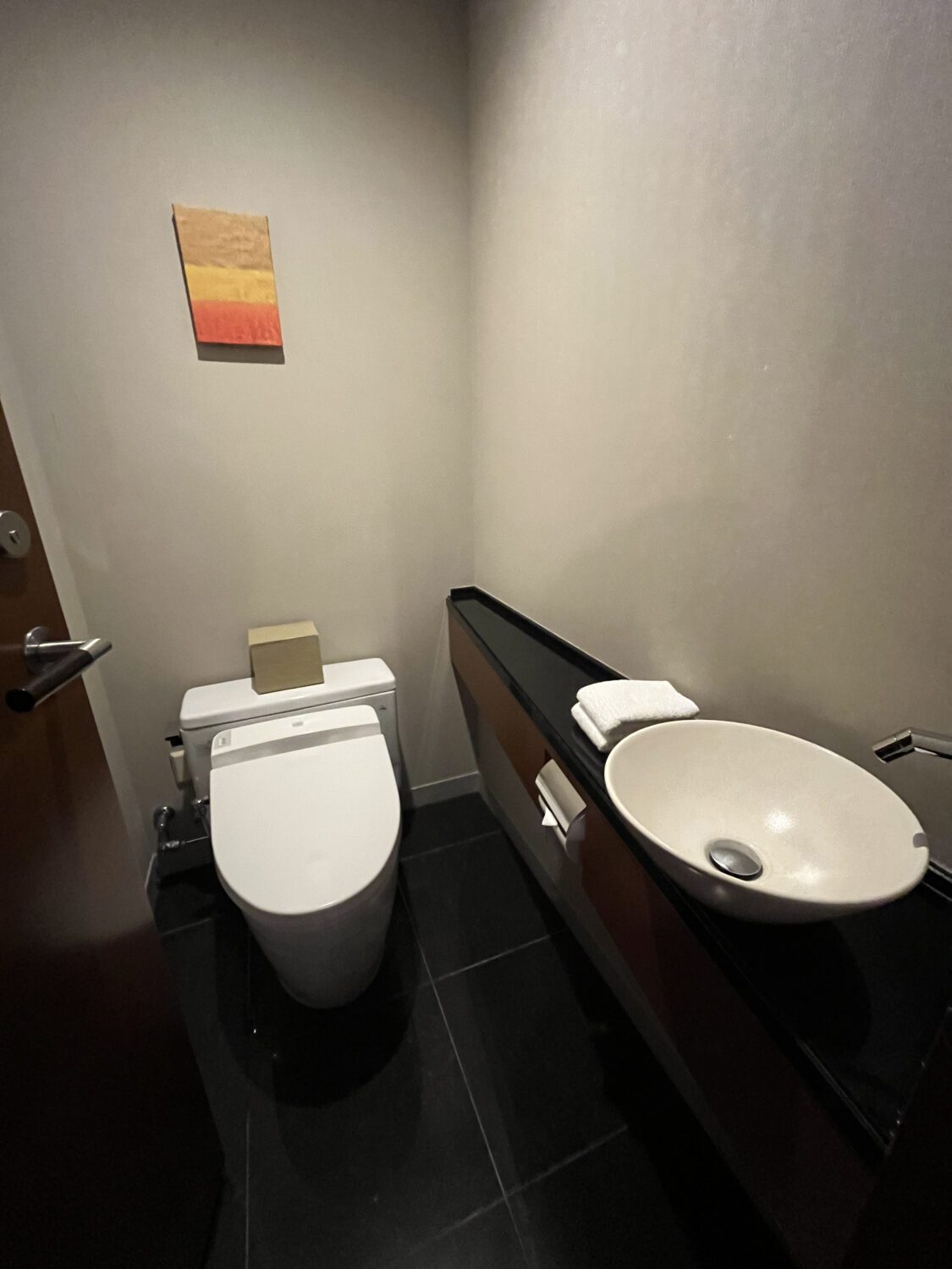 Hyatt Regency Tokyo toilet in room