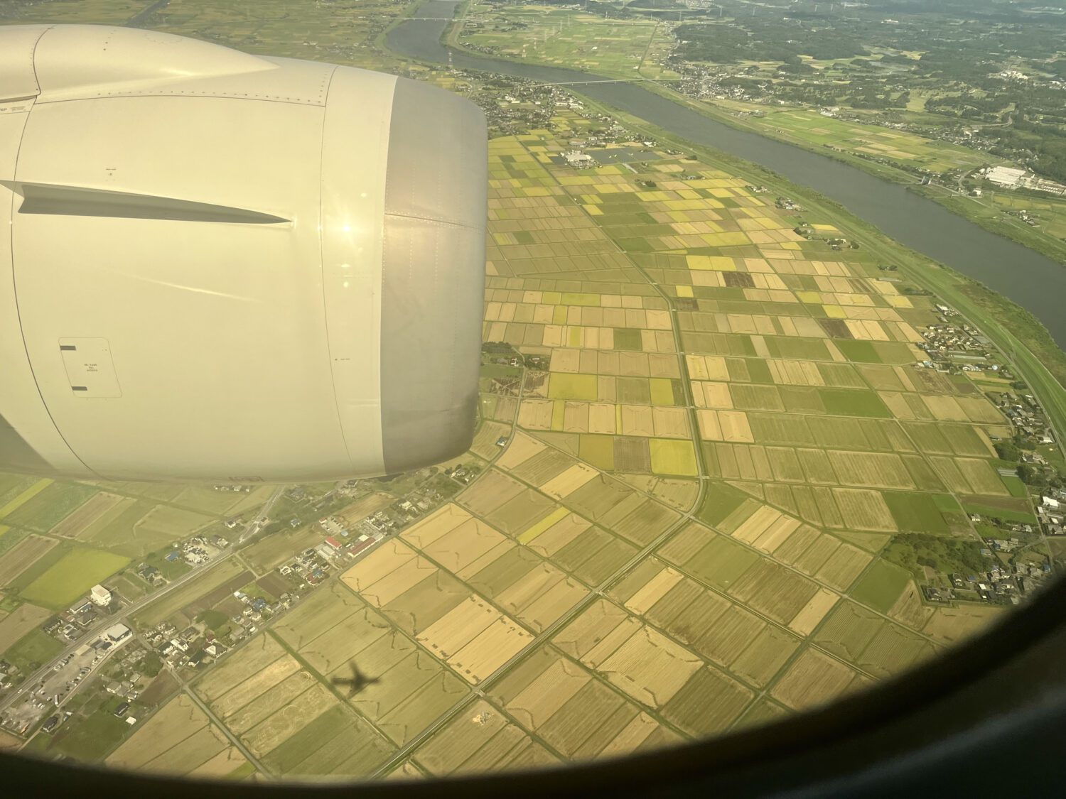 tokyo narita from window