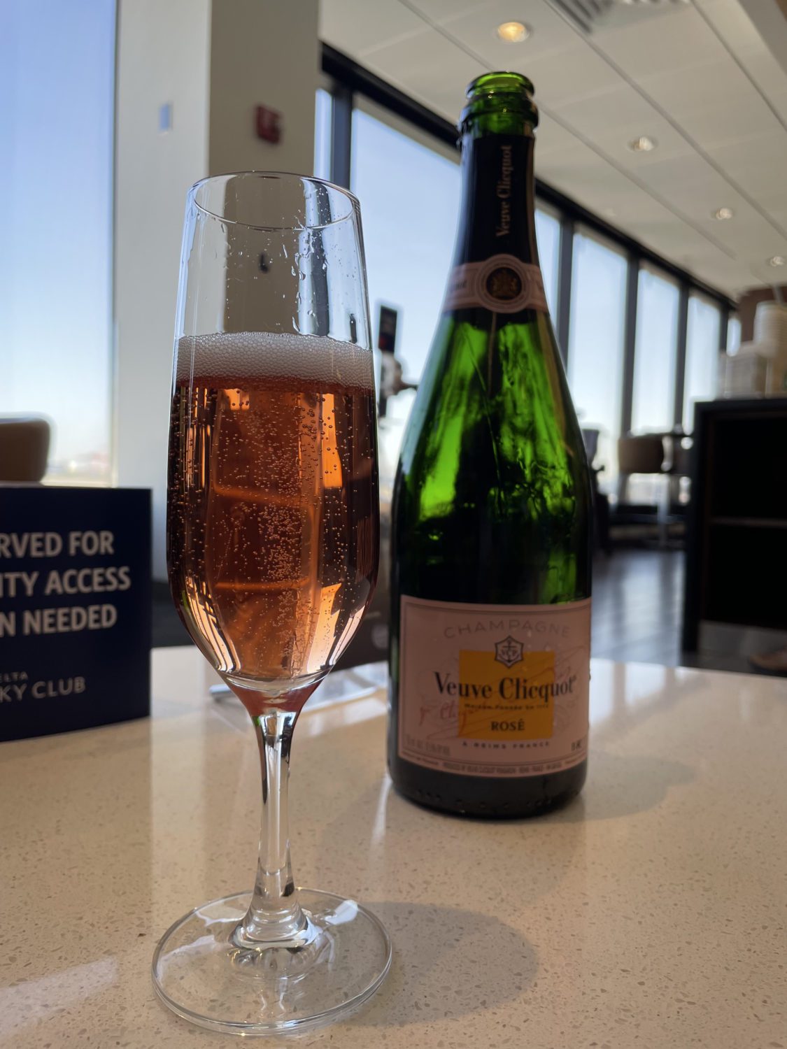 veuve rose delta sky club