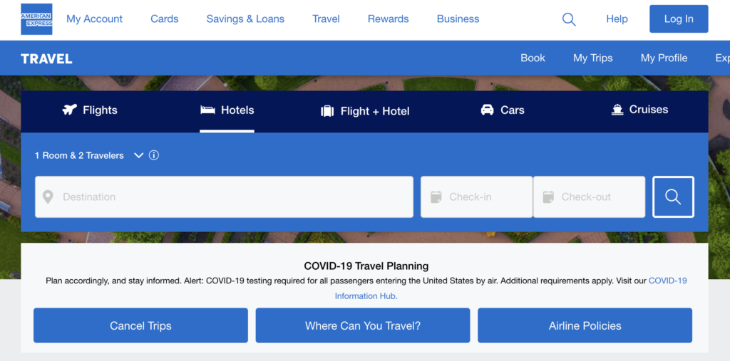 use membership rewards in amex travel