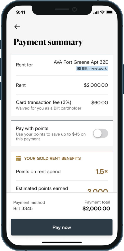 bilt rewards app